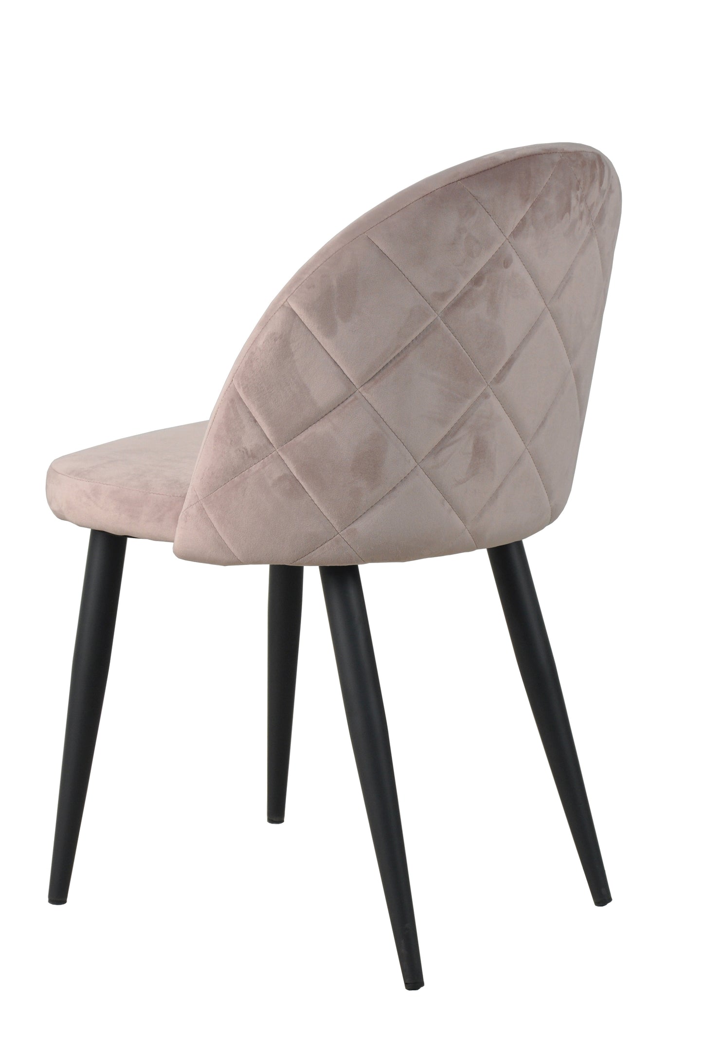 Stuhl 2er-Set   dusty rose 100Prozent PES Sitzhoehe 48 cm Sitzbreite 47 cm Sitztiefe 44 cm