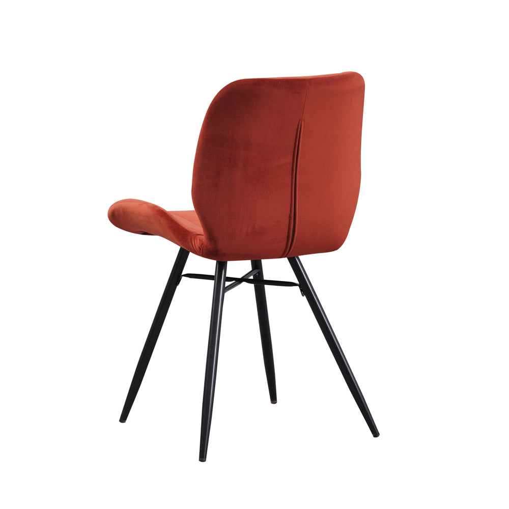 Stuhl Barron koper velvet