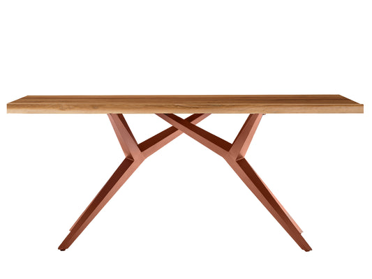 Tischplatte 240x100 cm recyceltes Teak Plattenstaerke 50 mm Plattenstaerke 20 mm aufgedoppelt auf 50 mm