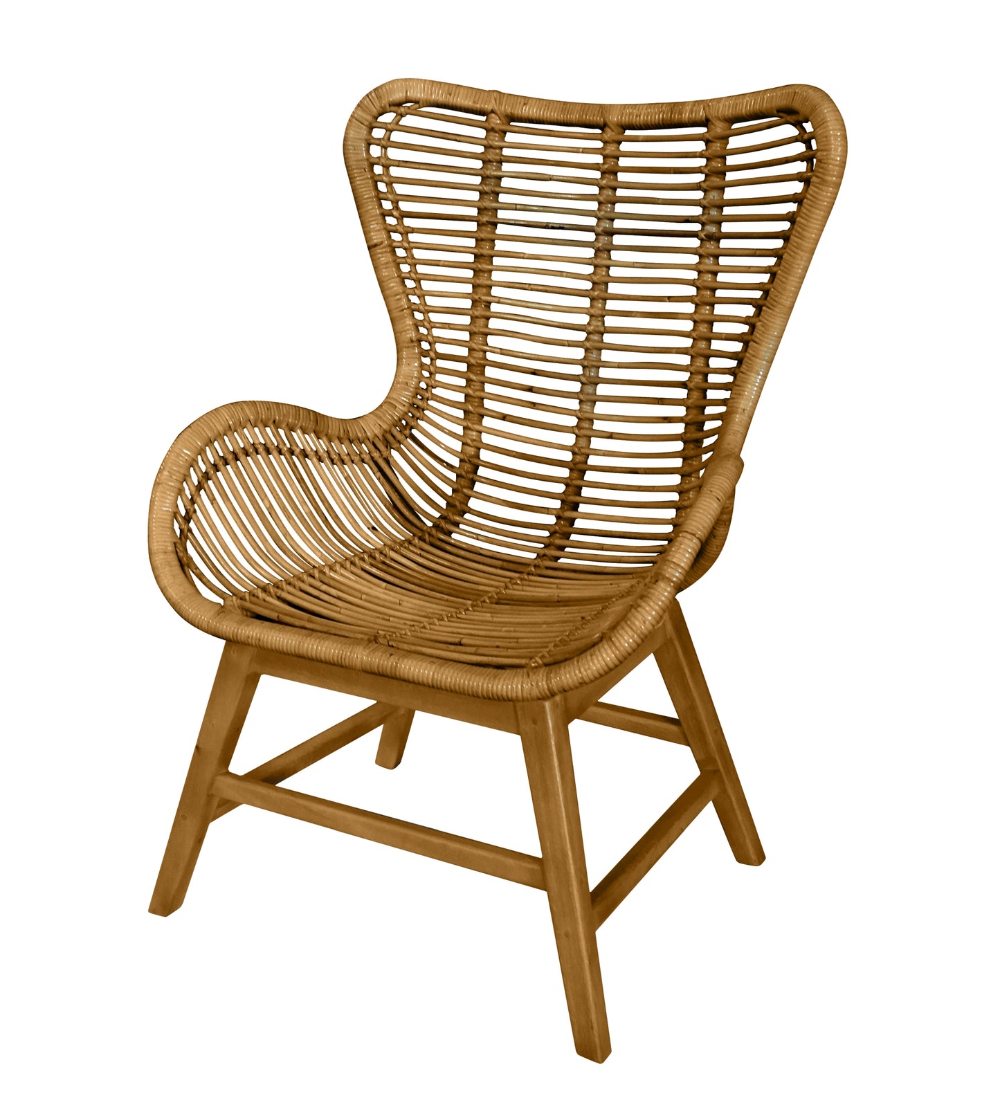 Tom Tailor Sessel   T-Rattan Armchair TOM TAILOR Metallring oben rechts Sitzhoehe 45 cm Sitzbreite vorne 47 hinten 40 cm Sitztiefe 50 cm