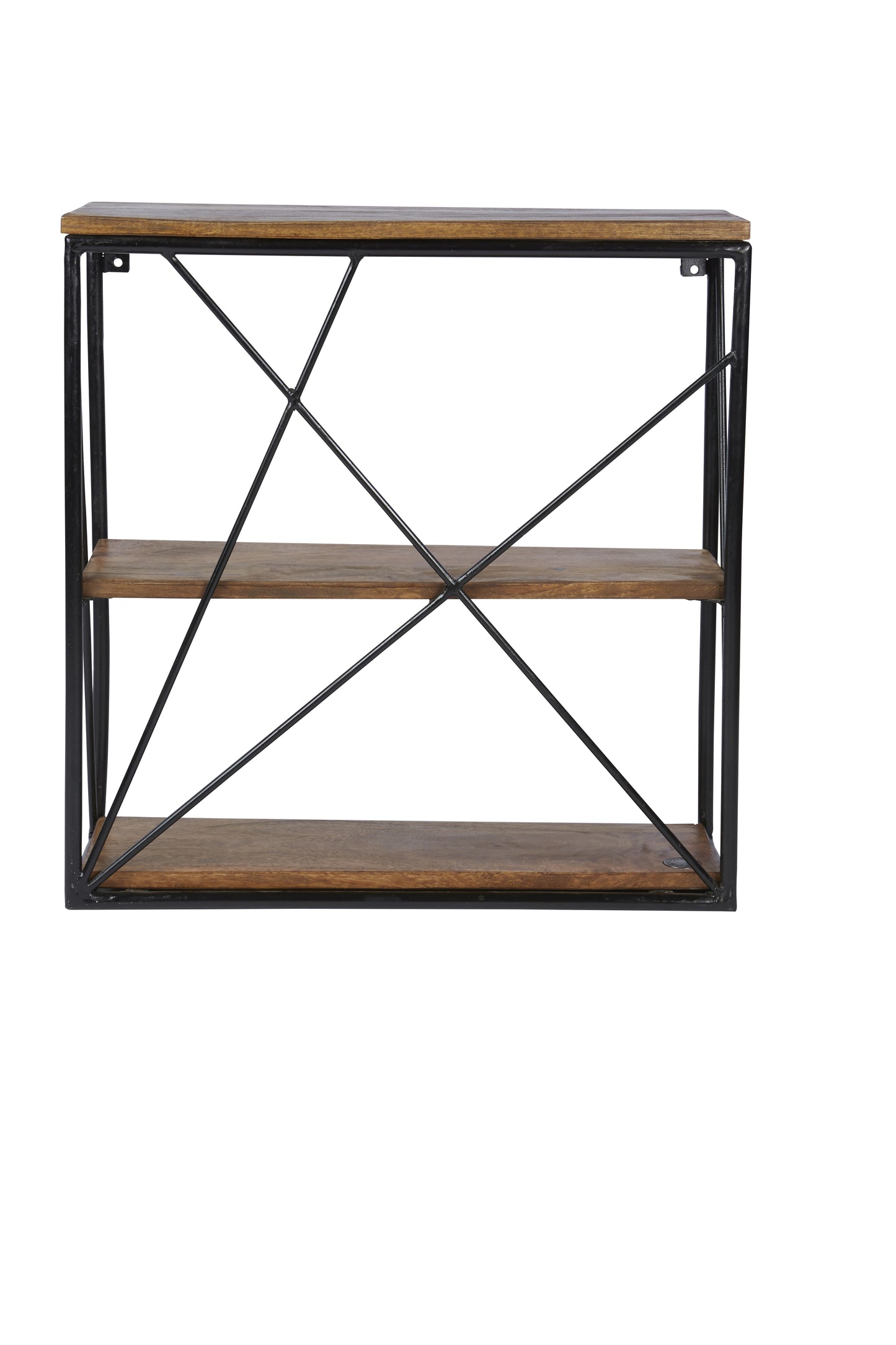 Tom Tailor Wandregal   T-Nest Shelf Wall - Medium 3 Boeden asymmetrische Stahlverstrebungen