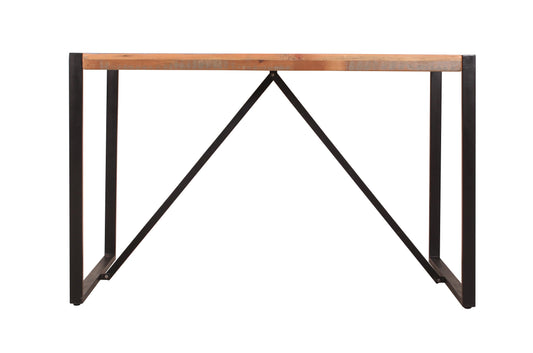 Tisch 120x70 cm   mit Kufengestell Plattenstaerke 20 mm auf 50 mm aufgedoppelt Beine 4x2 cm