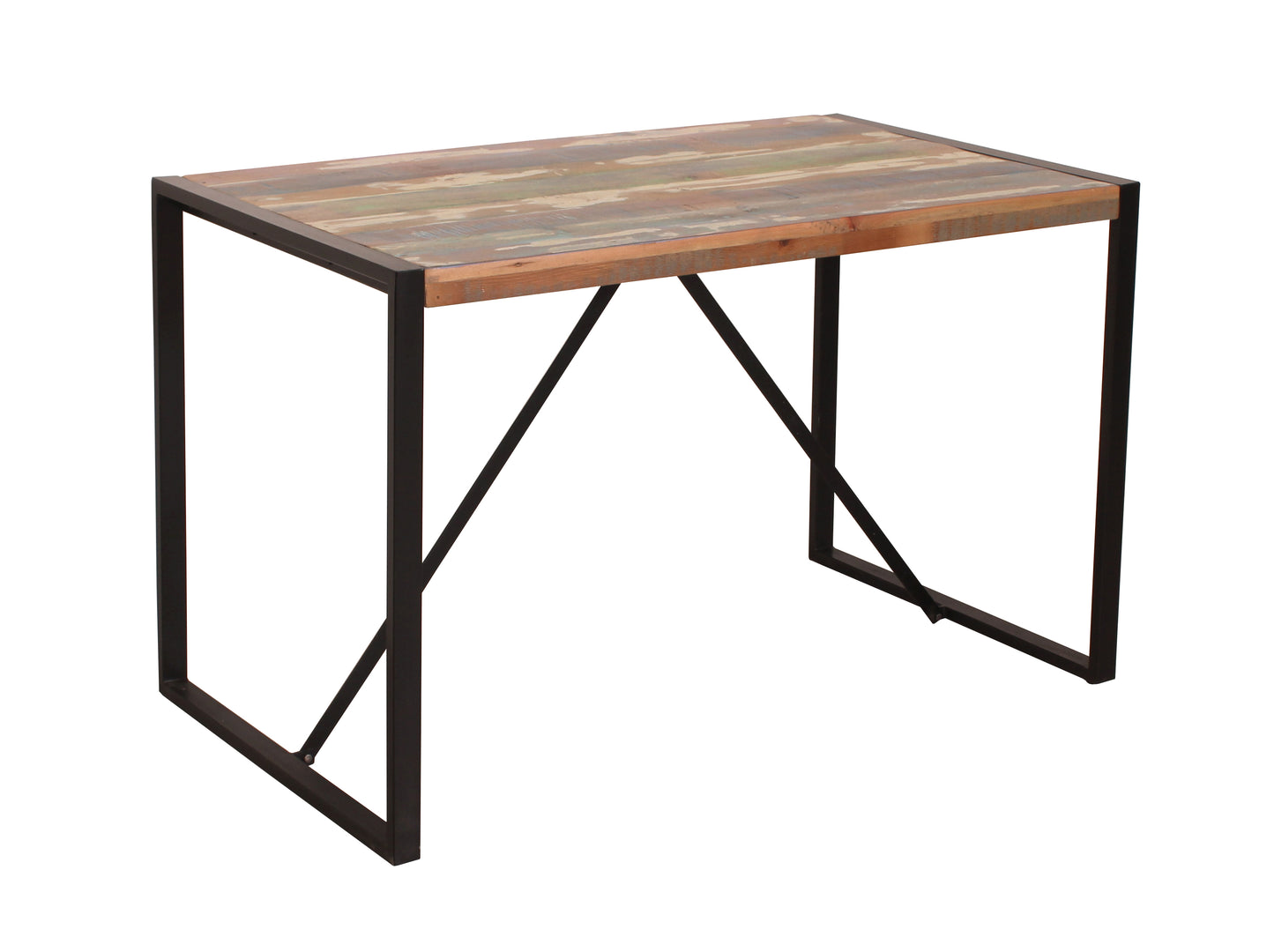Tisch 120x70 cm   mit Kufengestell Plattenstaerke 20 mm auf 50 mm aufgedoppelt Beine 4x2 cm