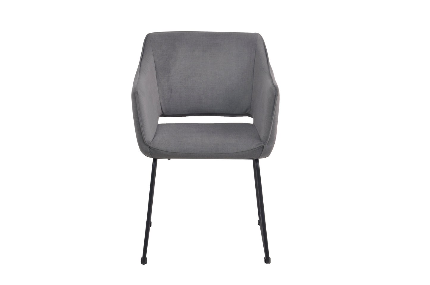 Tom Tailor Armlehnstuhl 2er-Set   T-Velvet Armchair gepolstert basalt Bezug 100Prozent PES TOM TAILOR Flaglabel seitlich Gestellstaerke 25x25 mm Sitzhoehe 475 cm Sitztiefe 57 cm Sitzbreite 40 cm Hoehe der Armlehnen 66 cm Rueckenhoehe 36 cm