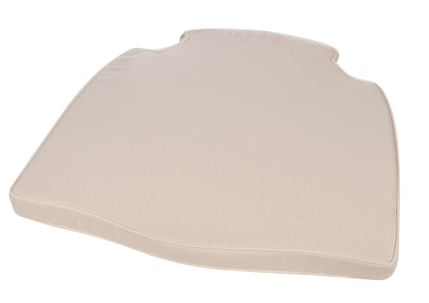 Stuhlkissen mit Baendern 60 Prozent Polyester 40 Prozent Baumwolle Hoehe des Kissens  ca  5 cm Mass schmale Seite hinten  ca  28 cm