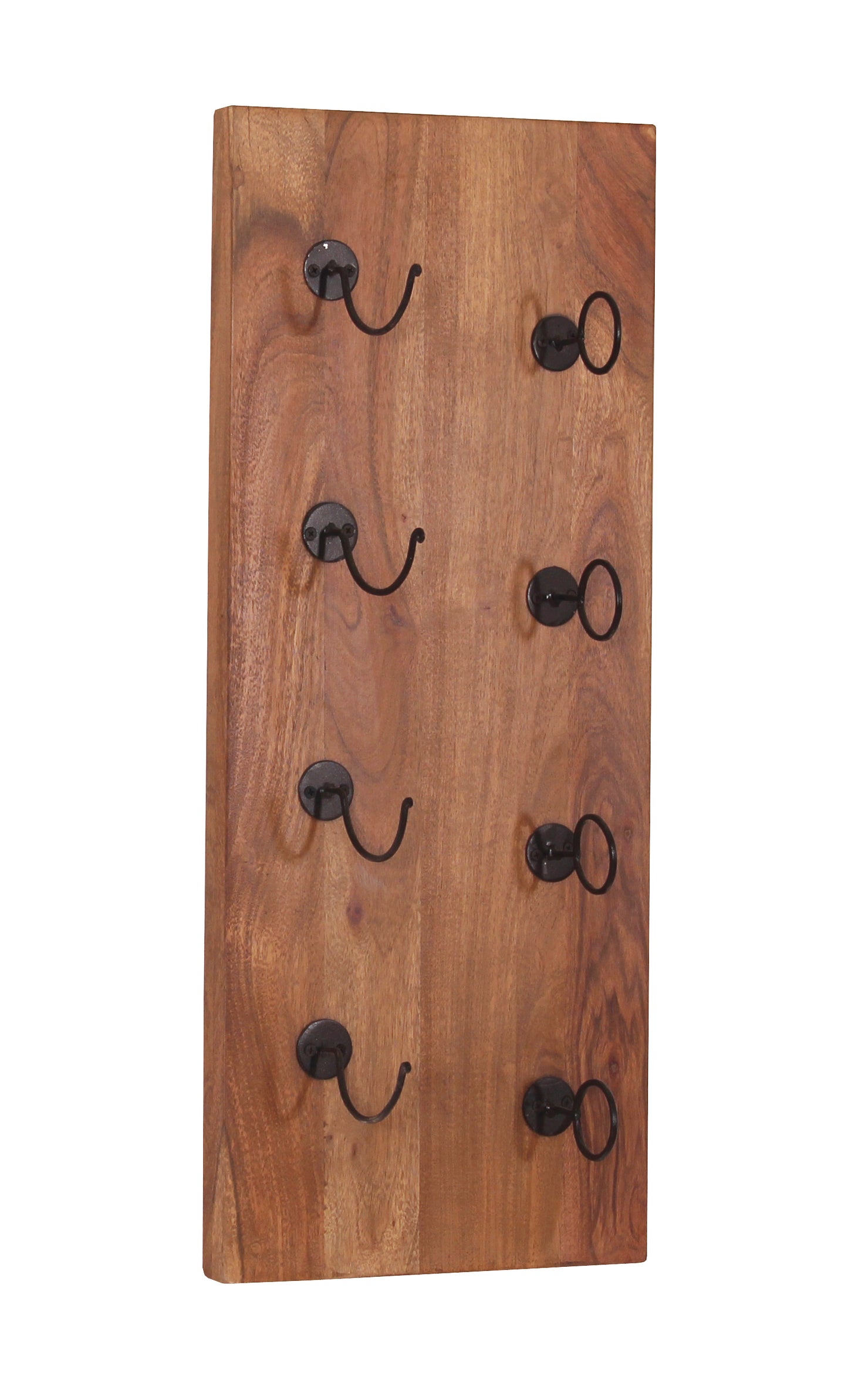Wand-Weinregal   Ablage fuer 4 Flaschen 4 mm starkes Holz