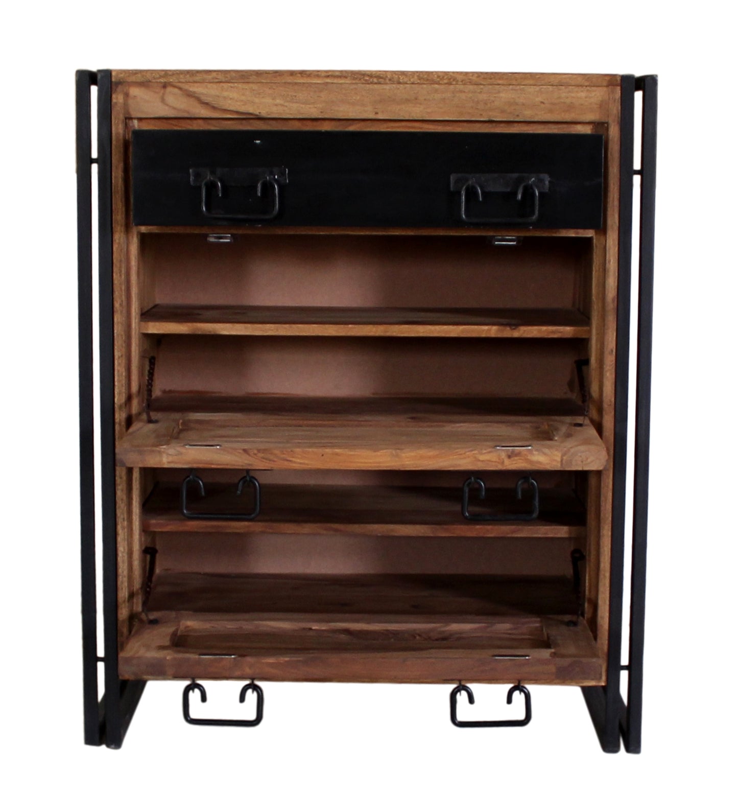 Dielen-Set 1 grosser Schuhschrank 1 kleiner Schuhschrank 2 Garderobenpaneele 4 Spiegel Schuhschrank 80x40x96 cm fuer ca  12 Paar Schuhe Schuhschrank 130x40x50 cm fuer ca  8 Paar Schuhe Spiegel 35x4x35 cm Garderobenpaneel 35x8x110 cm 4 Haken