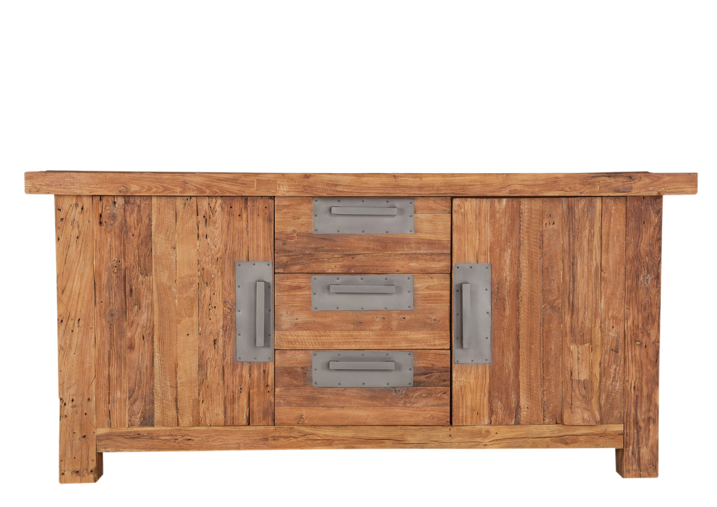 Sideboard   3 Schubladen 2 Tueren Schubladenschienen aus Holz Schubladeninnenmass (BxTxH)  45x335x16 cm