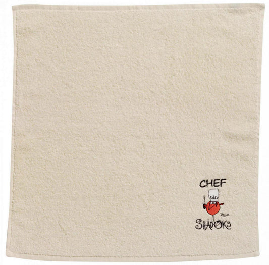 Quadratisches Handtuch Chef Shadoks Ivoire 50 X 50
