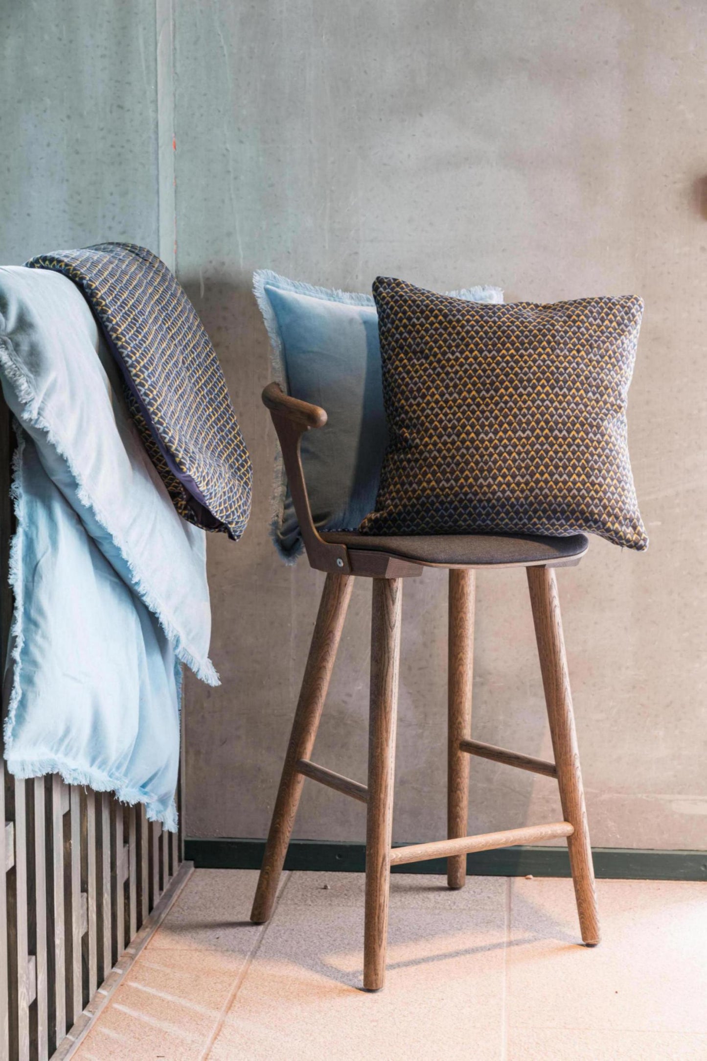 Kissen Vera Encre 40 X 65