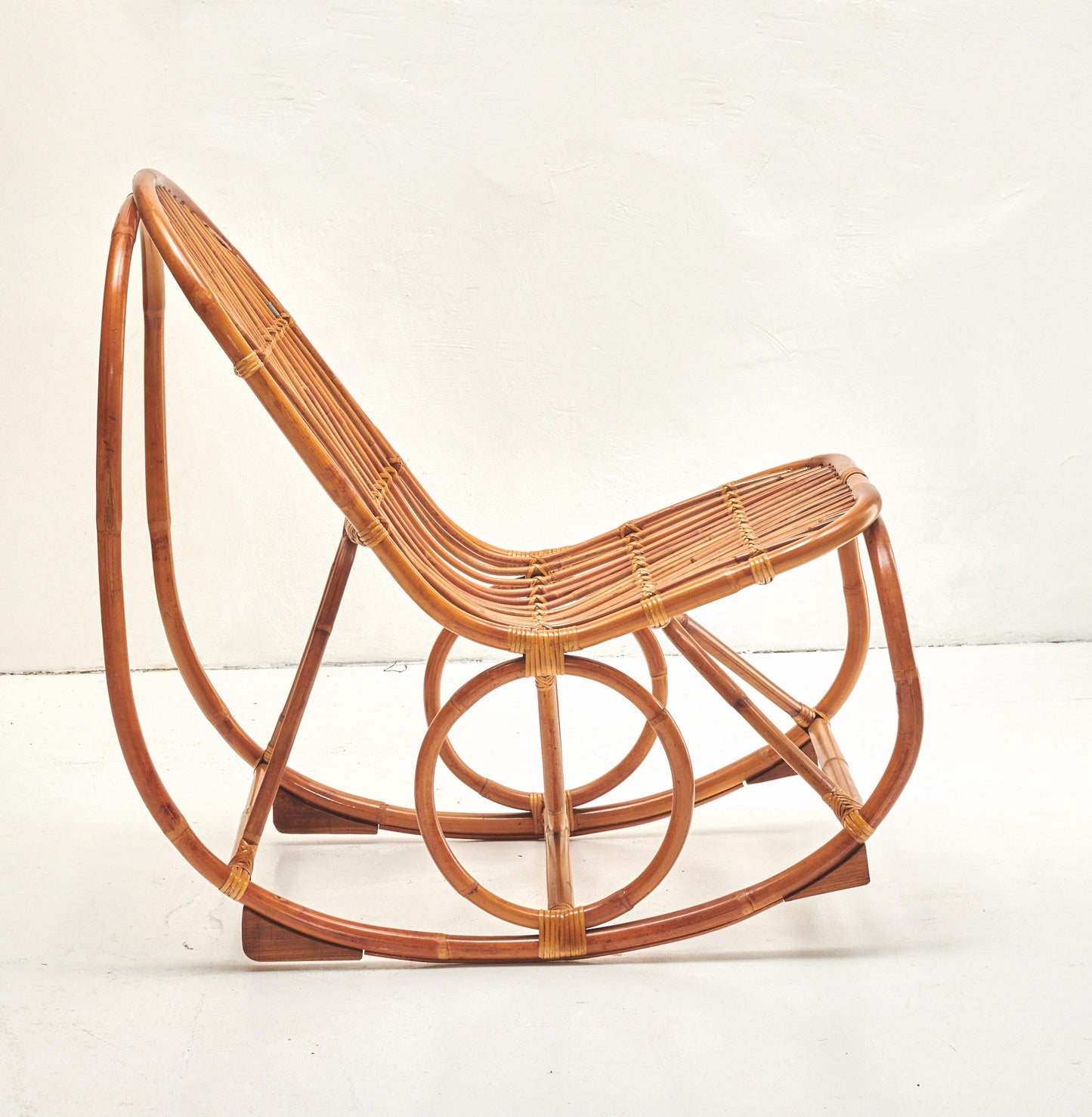 Tom Tailor Schaukelstuhl   aus Rattan Sitzhoehe 43 cm Sitzbreite 54 cm Sitztiefe 46 cm