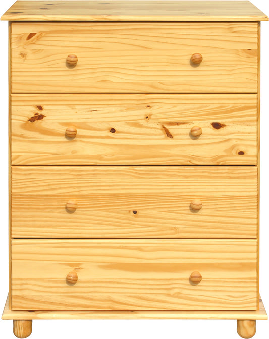 Kommode 4 Schubladen Schubladen mit Metallauszuegen Schubladeninnenmasse  ca  B675 × T33 × H125 cm