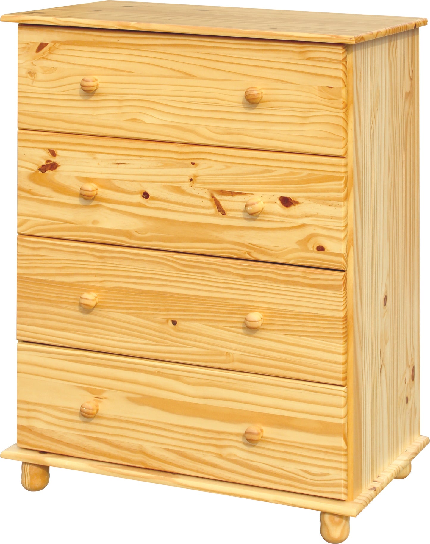 Kommode 4 Schubladen Schubladen mit Metallauszuegen Schubladeninnenmasse  ca  B675 × T33 × H125 cm