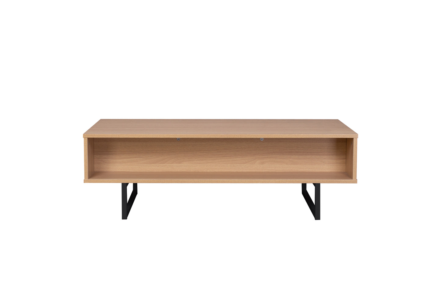 Lowboard   Couchtisch je 1 offenes Fach auf beiden Seiten -