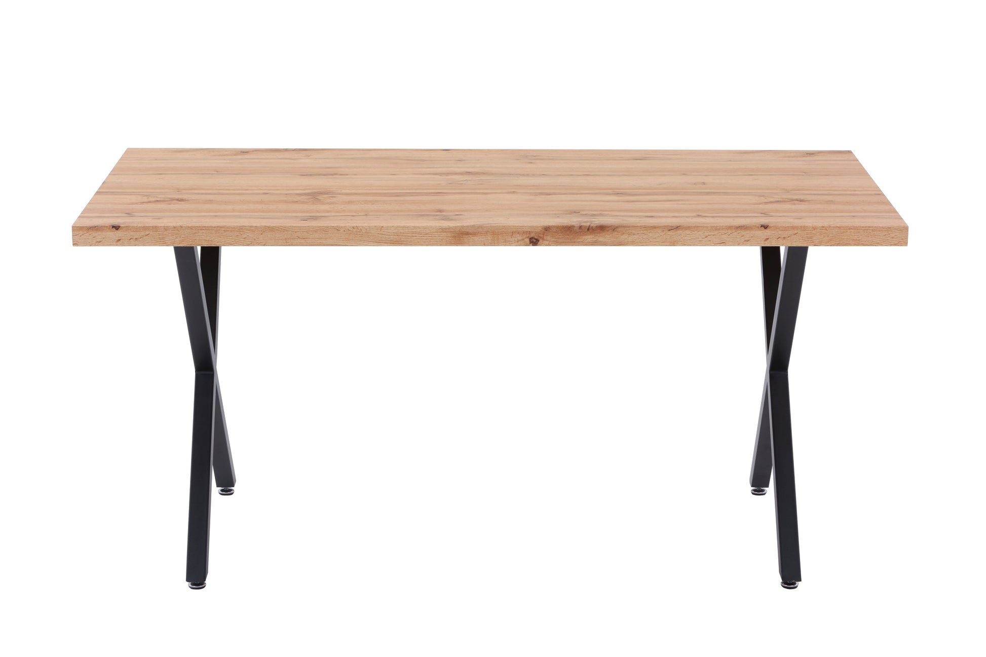 Tisch 160x90 cm mit X-Gestell Plattenstaerke 40 mm Gestell 4x4 cm Abst – Wohnmomentum