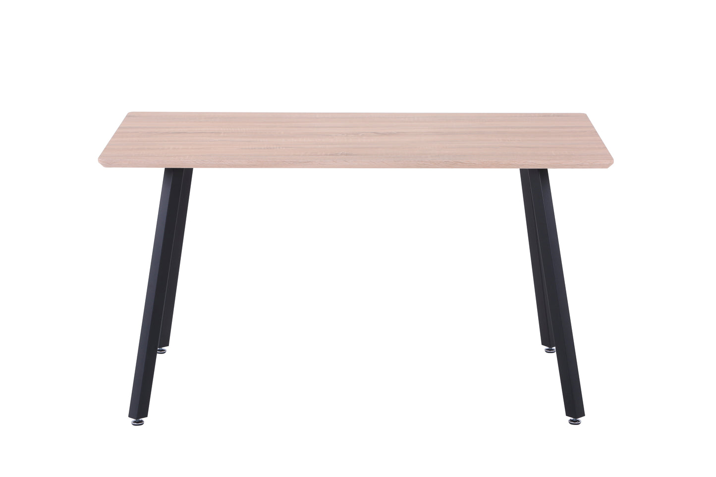 Tisch 140x80 cm   4 Beine Plattenstaerke 25 mm Beine 4 cm rund Abstand zwischen den Beinen  lange Seite 127 cm kurze Seite 79 cm