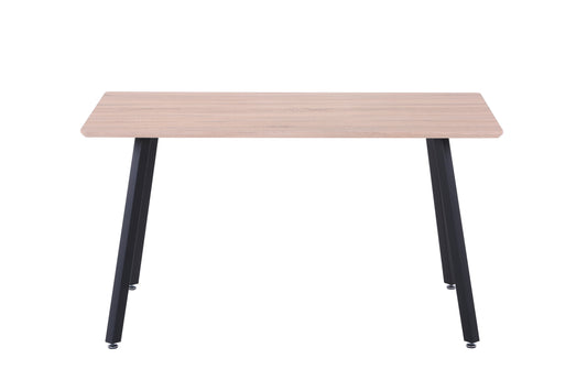 Tisch 140x80 cm   4 Beine Plattenstaerke 25 mm Beine 4 cm rund Abstand zwischen den Beinen  lange Seite 127 cm kurze Seite 79 cm