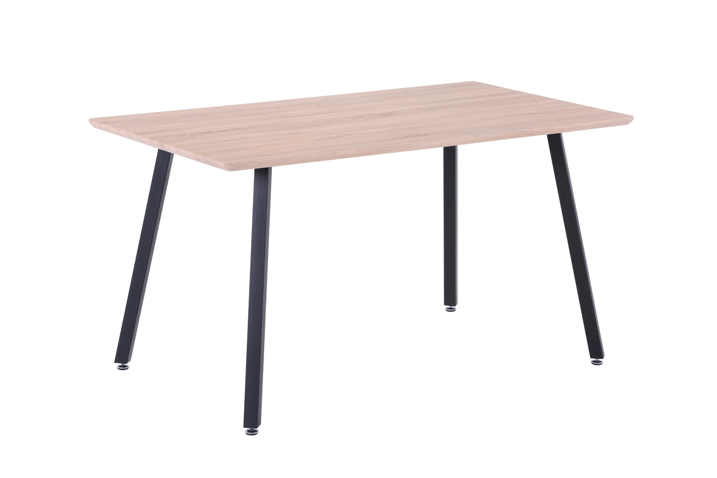 Tisch 140x80 cm   4 Beine Plattenstaerke 25 mm Beine 4 cm rund Abstand zwischen den Beinen  lange Seite 127 cm kurze Seite 79 cm