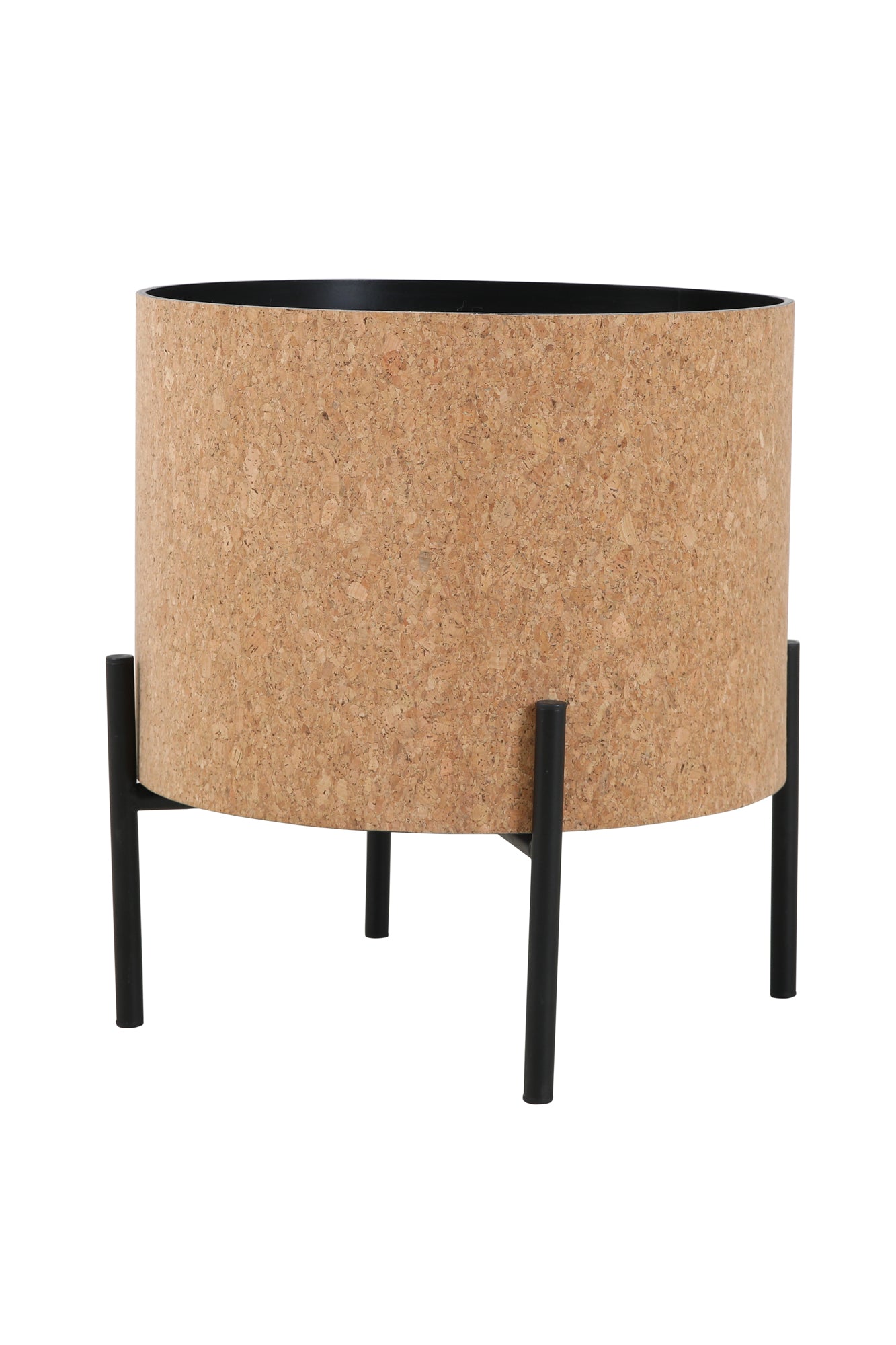 Couchtische 2er Set MDF mit Kork Stahlbeine Masse grosser Tisch  ca  B63xT63xH485 cm Masse kleiner Tisch  ca  B415xT415xH365 cm Tischplatten abnehmbar mit Stauraum im Inneren