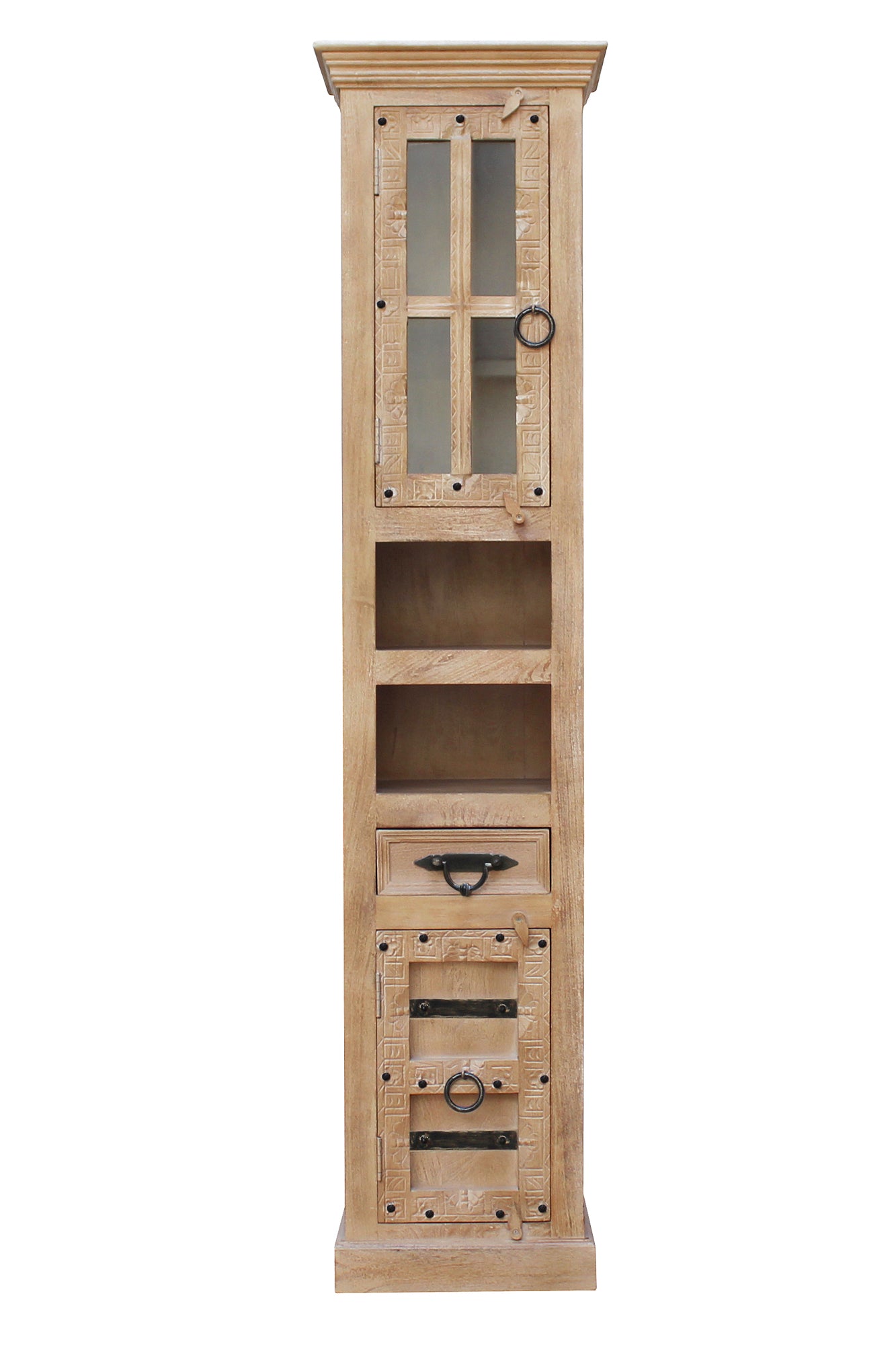 Baeder-Set 1 Hochschrank 1 Unterschrank 1 Spiegel 1 kleiner Schrank 1 Haengeschrank Hochschrank 44x35x188 cm Unterschrank 66x41x60 cm Spiegel 68x8x79 cm kleiner Schrank 50x35x72 cm Haengeschrank 44x20x70 cm