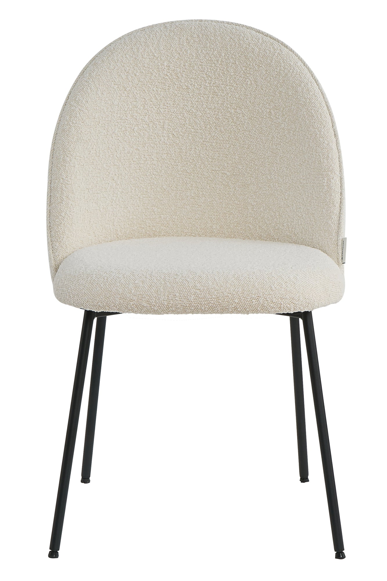 Tom Tailor Stuhl 2er-Set T-Bouclé Pad Chair gepolstert Sitzbreite  ca  495 cm Sitzhoehe  ca  465 cm Abstand zwischen den Stuhlbeinen vorne  ca  44 cm seitlich  ca  475 cm max  Belastbarkeit  ca  100 KG