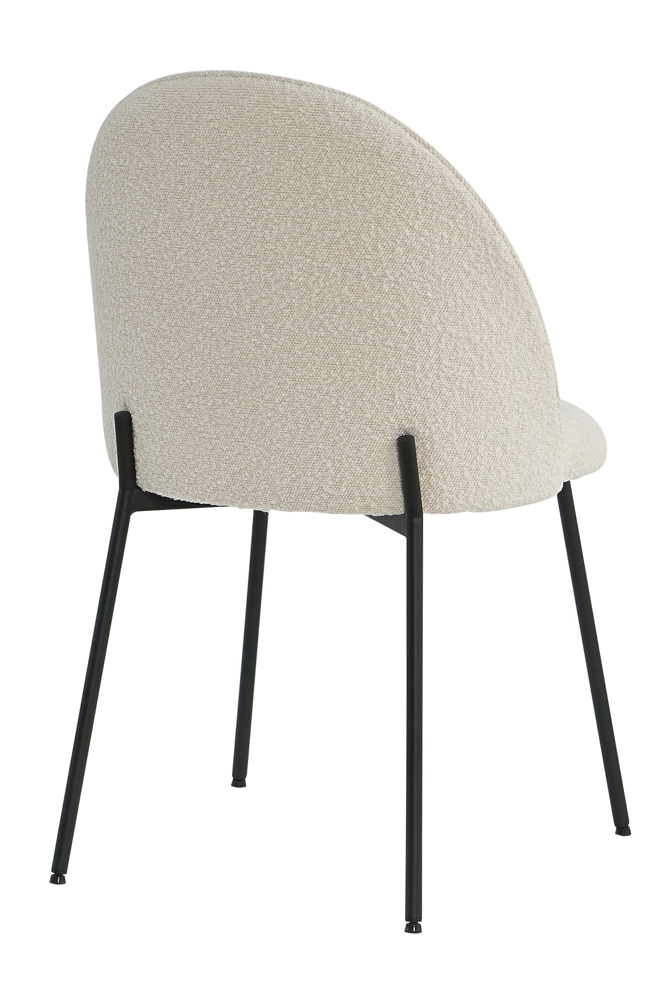 Tom Tailor Stuhl 2er-Set T-Bouclé Pad Chair gepolstert Sitzbreite  ca  495 cm Sitzhoehe  ca  465 cm Abstand zwischen den Stuhlbeinen vorne  ca  44 cm seitlich  ca  475 cm max  Belastbarkeit  ca  100 KG