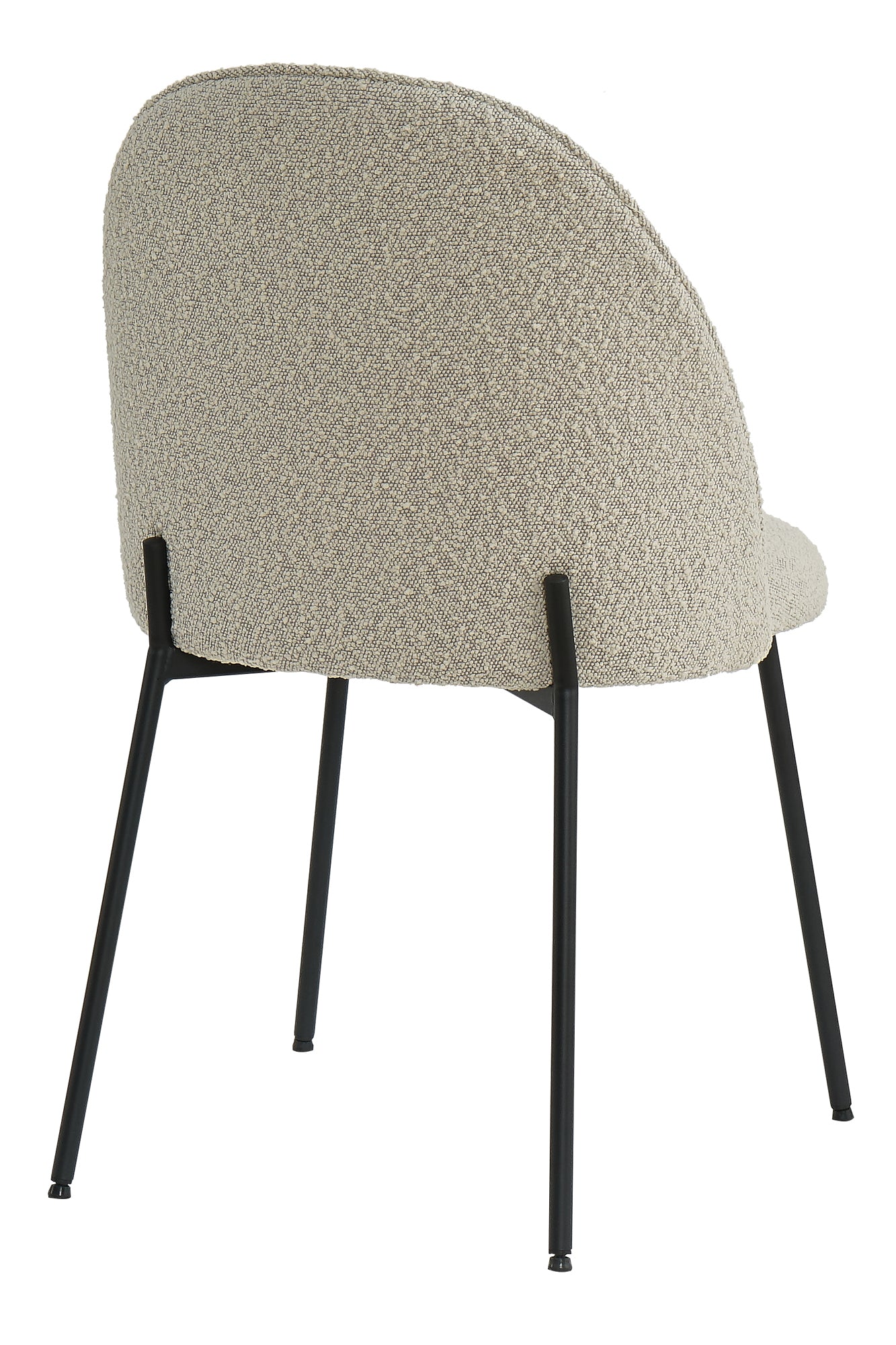 Tom Tailor Stuhl 2er-Set T-Bouclé Pad Chair gepolstert Sitzbreite  ca  495 cm Sitzhoehe  ca  465 cm Abstand zwischen den Stuhlbeinen vorne  ca  44 cm seitlich  ca  475 cm max  Belastbarkeit  ca  100 KG