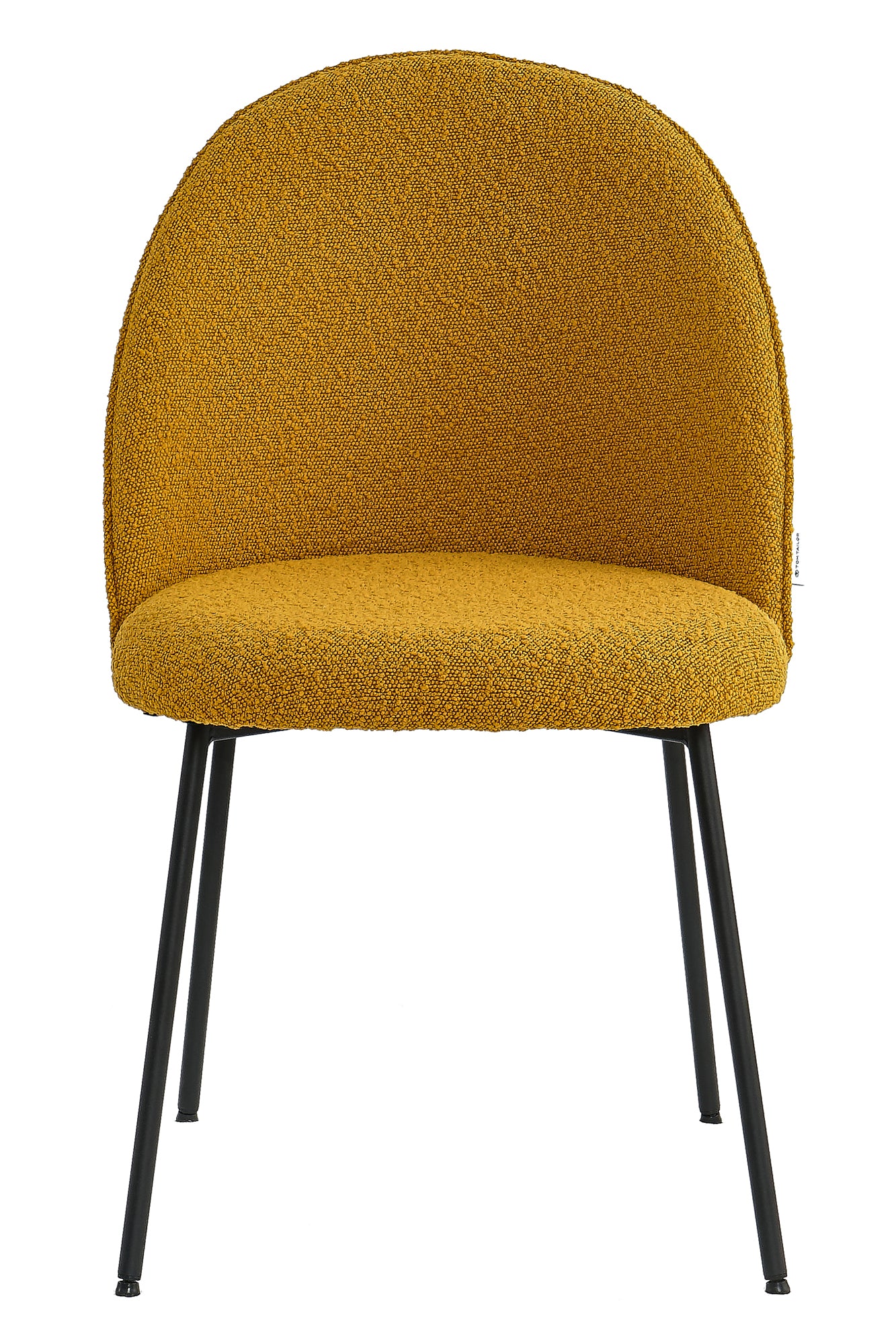 Tom Tailor Stuhl 2er-Set T-Bouclé Pad Chair gepolstert Sitzbreite  ca  495 cm Sitzhoehe  ca  465 cm Abstand zwischen den Stuhlbeinen vorne  ca  44 cm seitlich  ca  475 cm max  Belastbarkeit  ca  100 KG