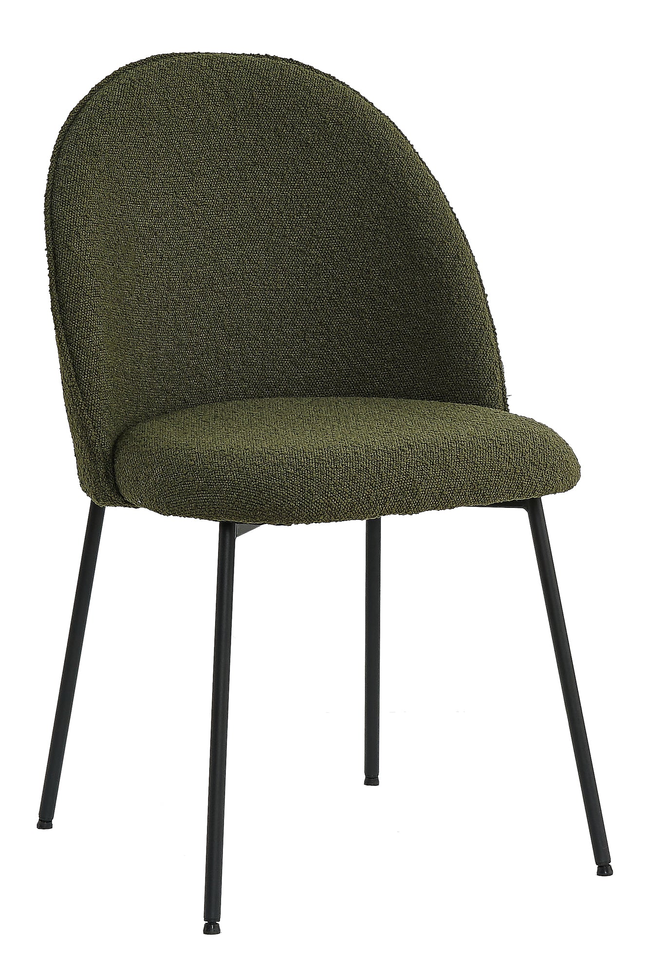 Tom Tailor Stuhl 2er-Set T-Bouclé Pad Chair gepolstert Sitzbreite  ca  495 cm Sitzhoehe  ca  465 cm Abstand zwischen den Stuhlbeinen vorne  ca  44 cm seitlich  ca  475 cm max  Belastbarkeit  ca  100 KG