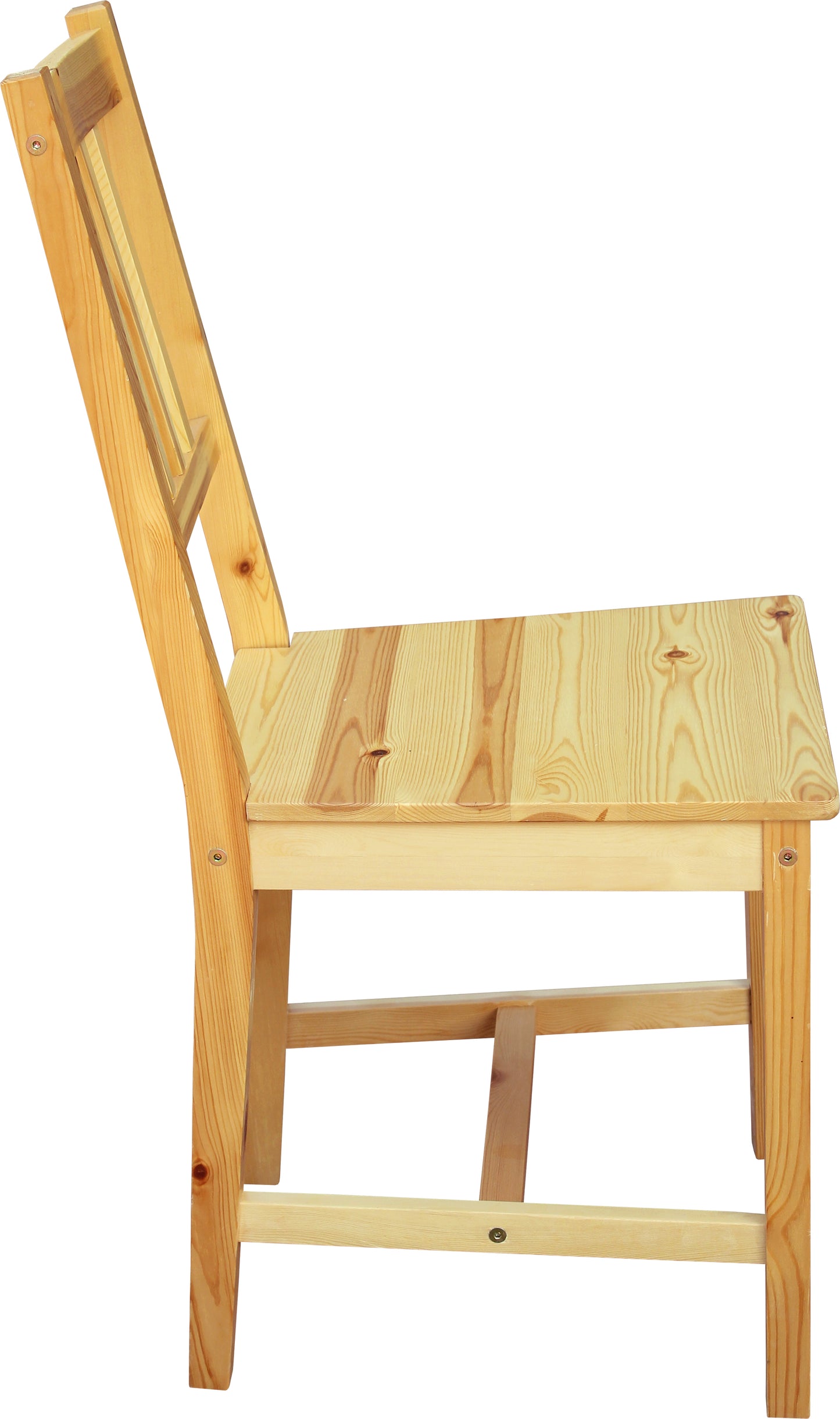 Stuhl 2er-Set Brettsitz Sitzhoehe 45 cm