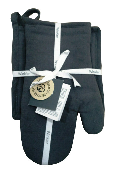 Topflappen und Topfhandschuh aus recyceltem Material Jona Paon 15 X 30
