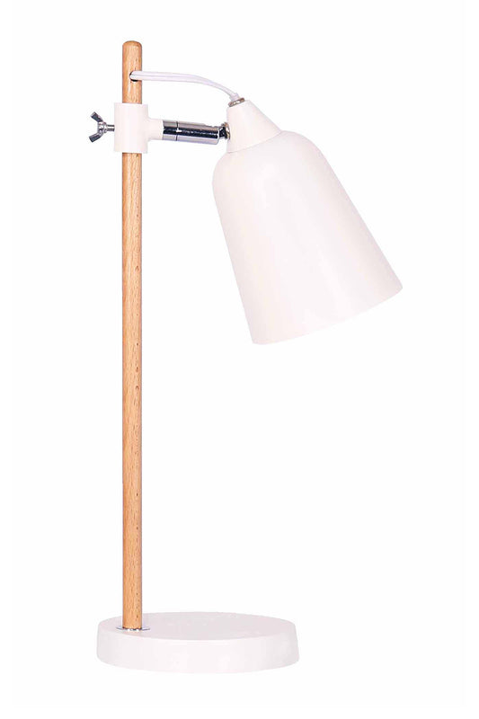 Tischleuchte Weiß Natur