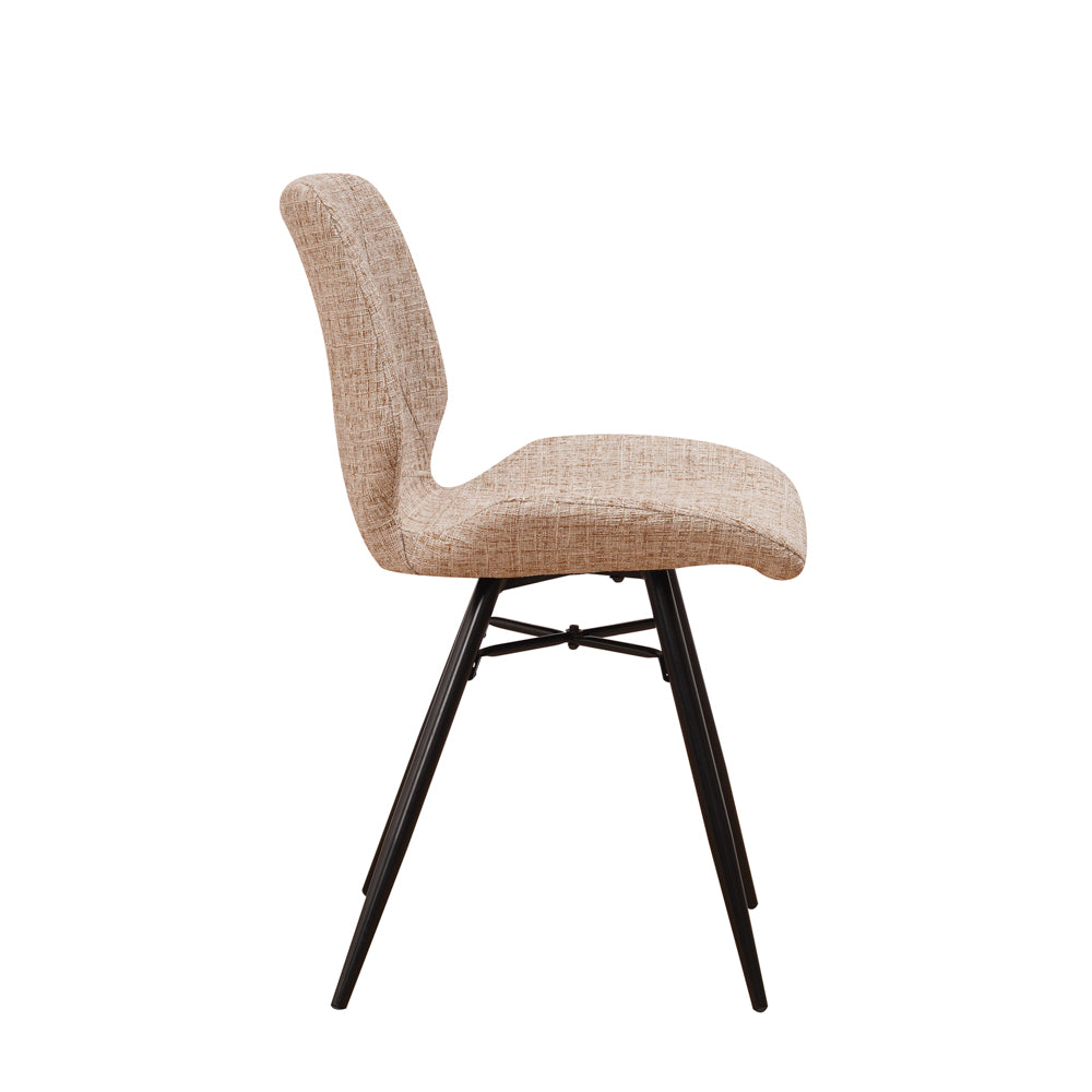 Stuhl Barron beige chenille