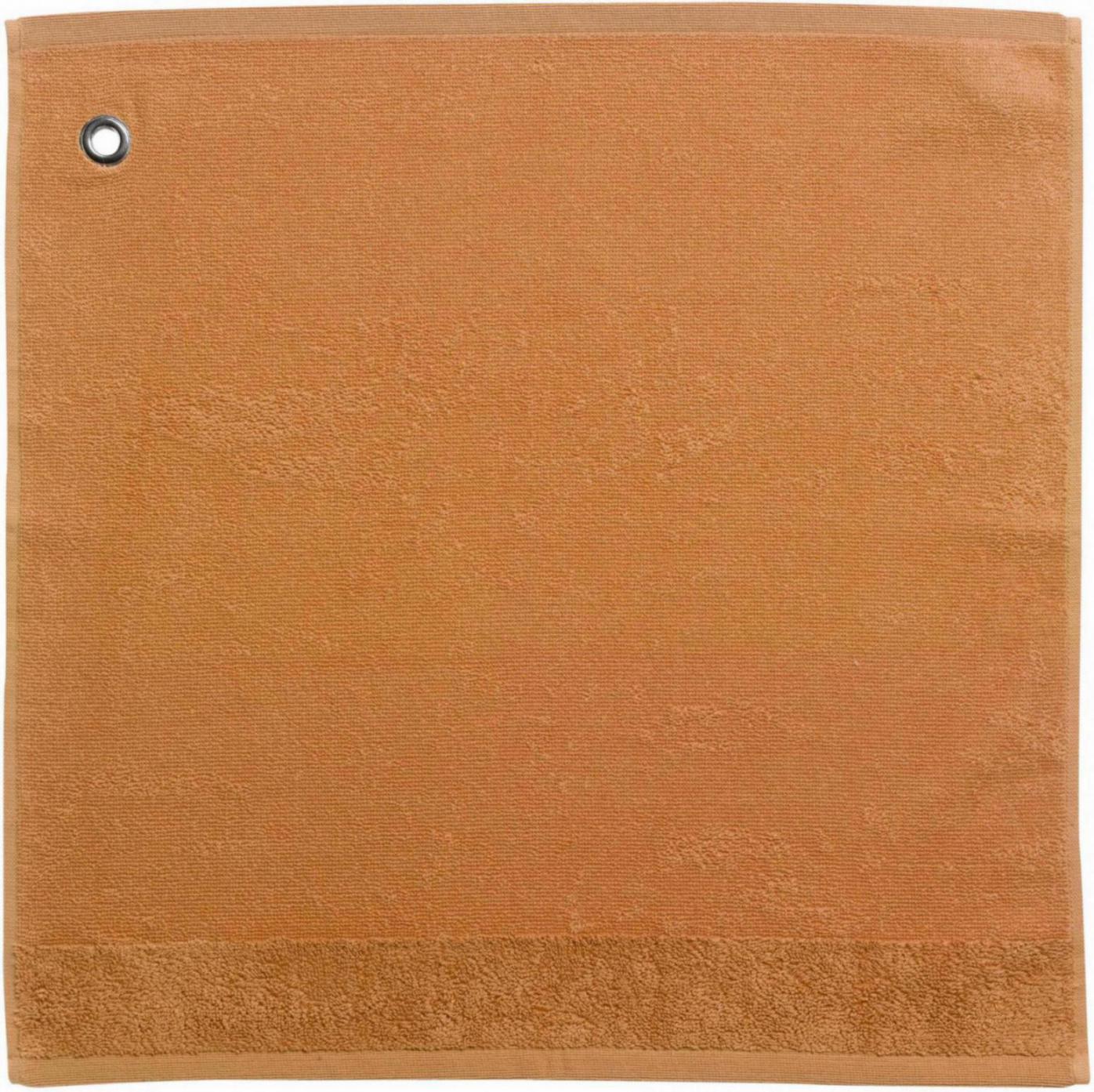 Handtuch mit oese Curl Ambre 50 X 50