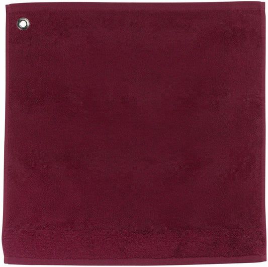 Handtuch mit oese Curl Lie de vin 50 X 50