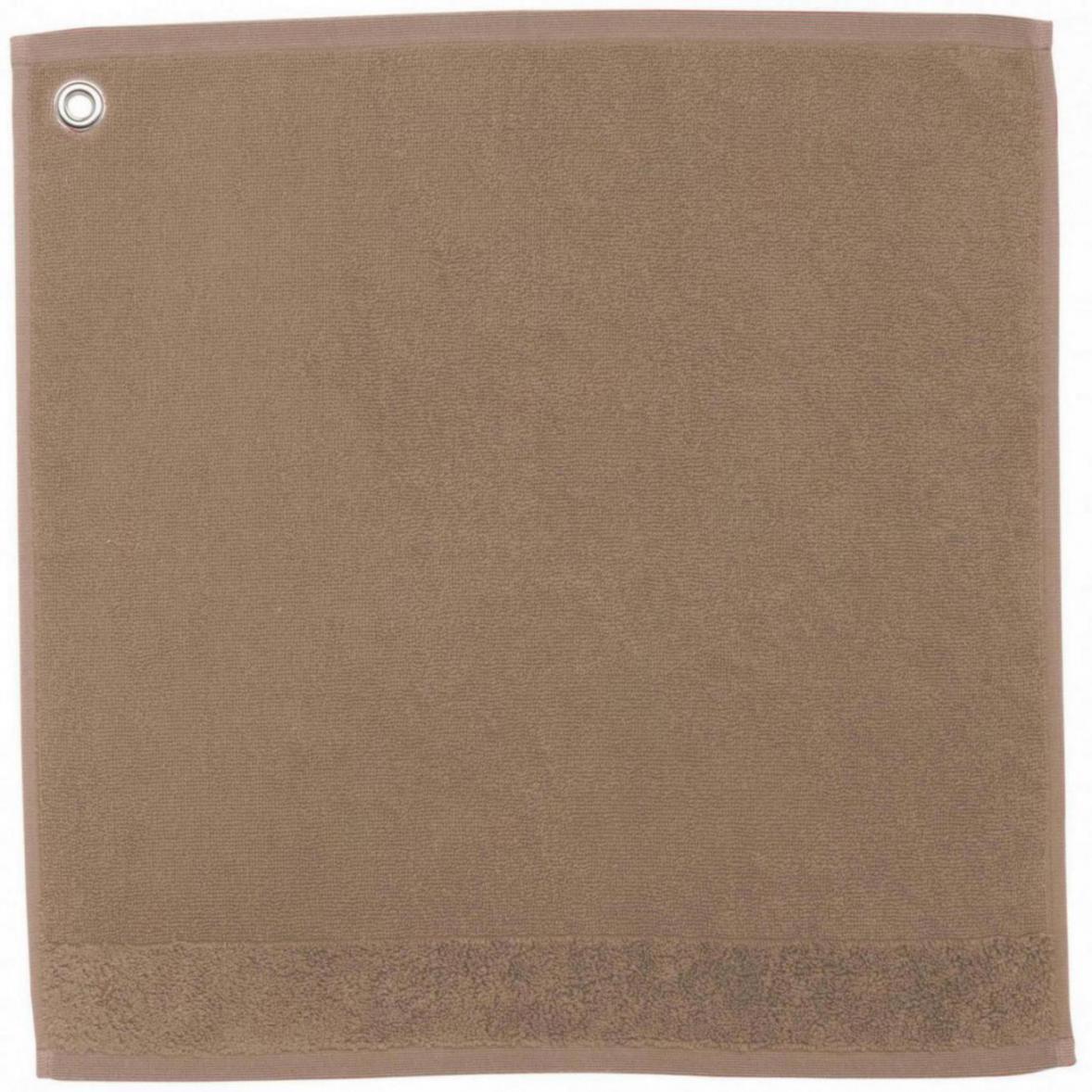 Handtuch mit oese Curl Tabac 50 X 50