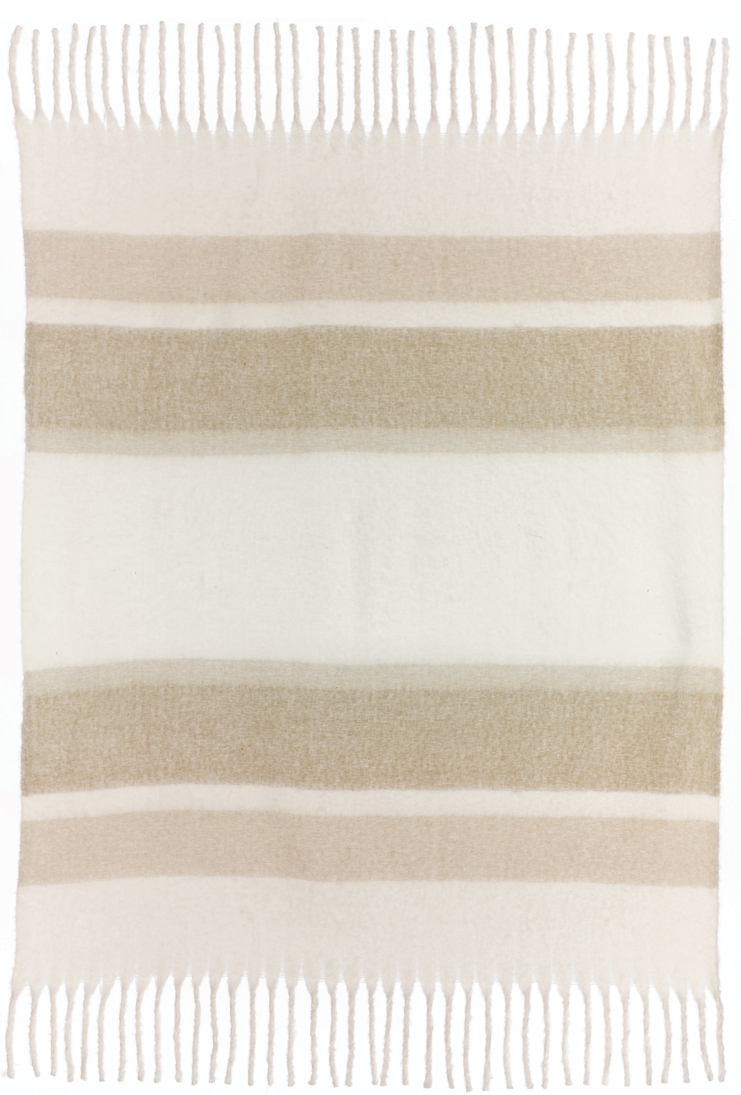 Recycelte Decke Isabel Naturel 130 X 160