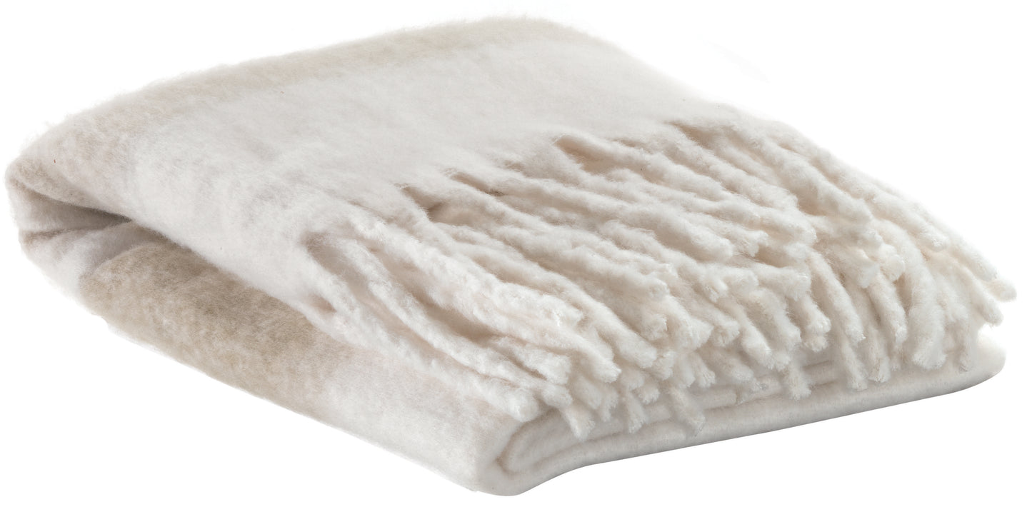Recycelte Decke Isabel Naturel 130 X 160