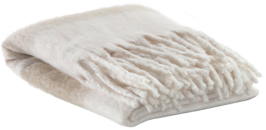 Recycelte Decke Isabel Naturel 130 X 160