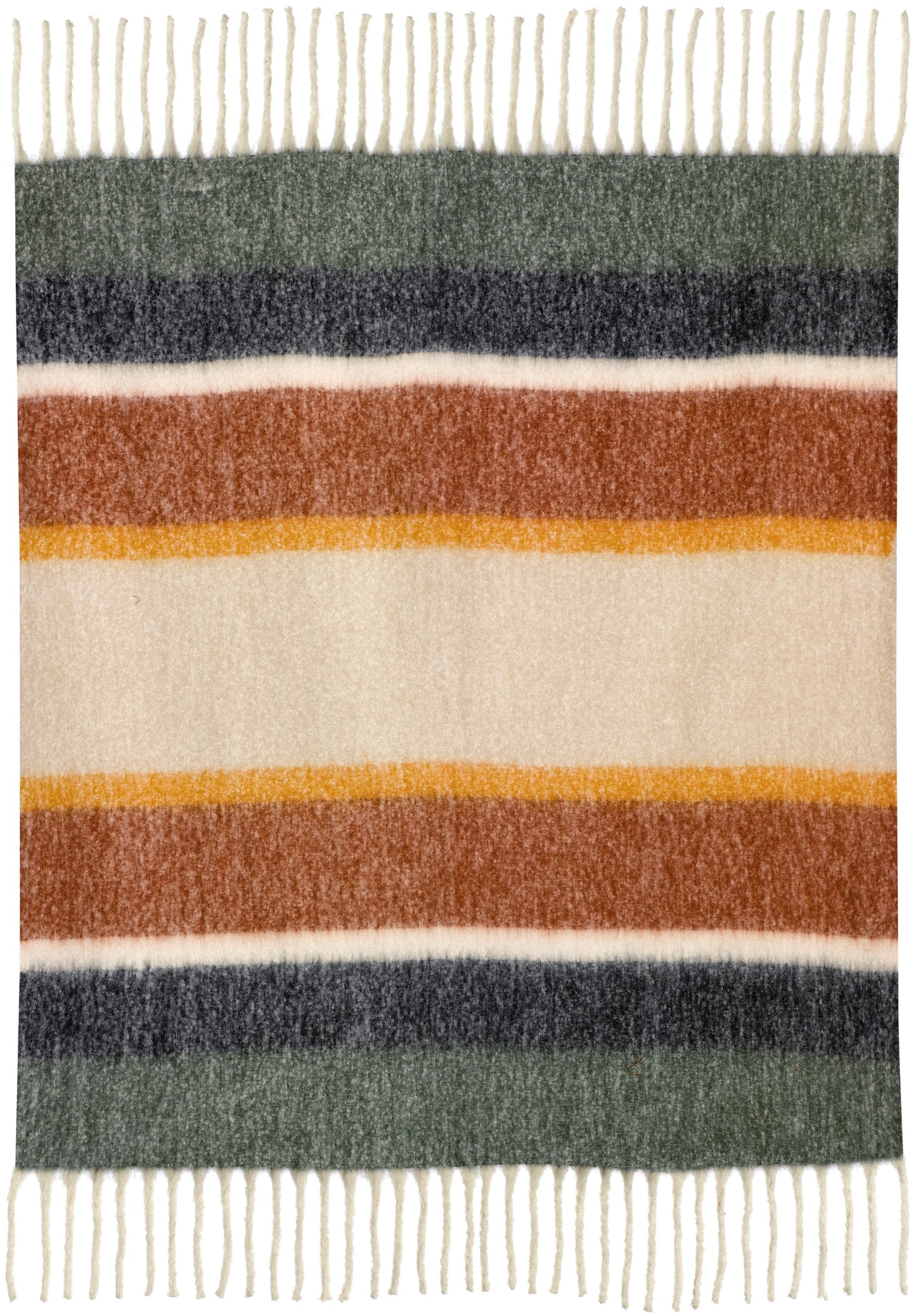 Recycelte Decke Isabel Rouille 130 X 160