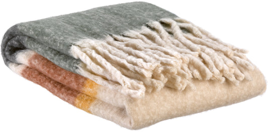 Recycelte Decke Isabel Rouille 130 X 160