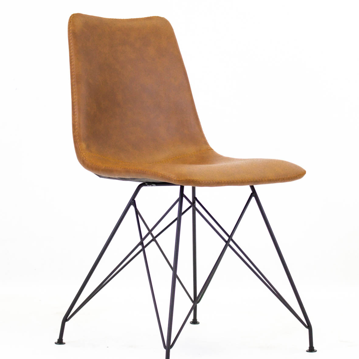 Stuhl Jude cognac