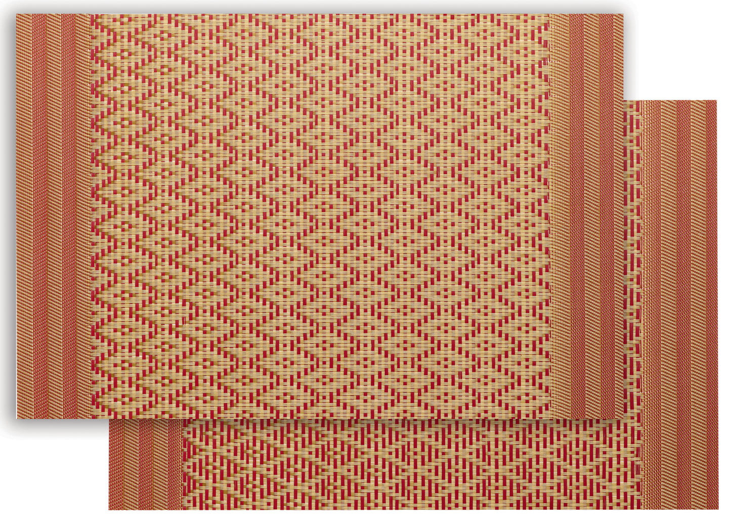 Kadra Tischset Rouge Or 33 X 45
