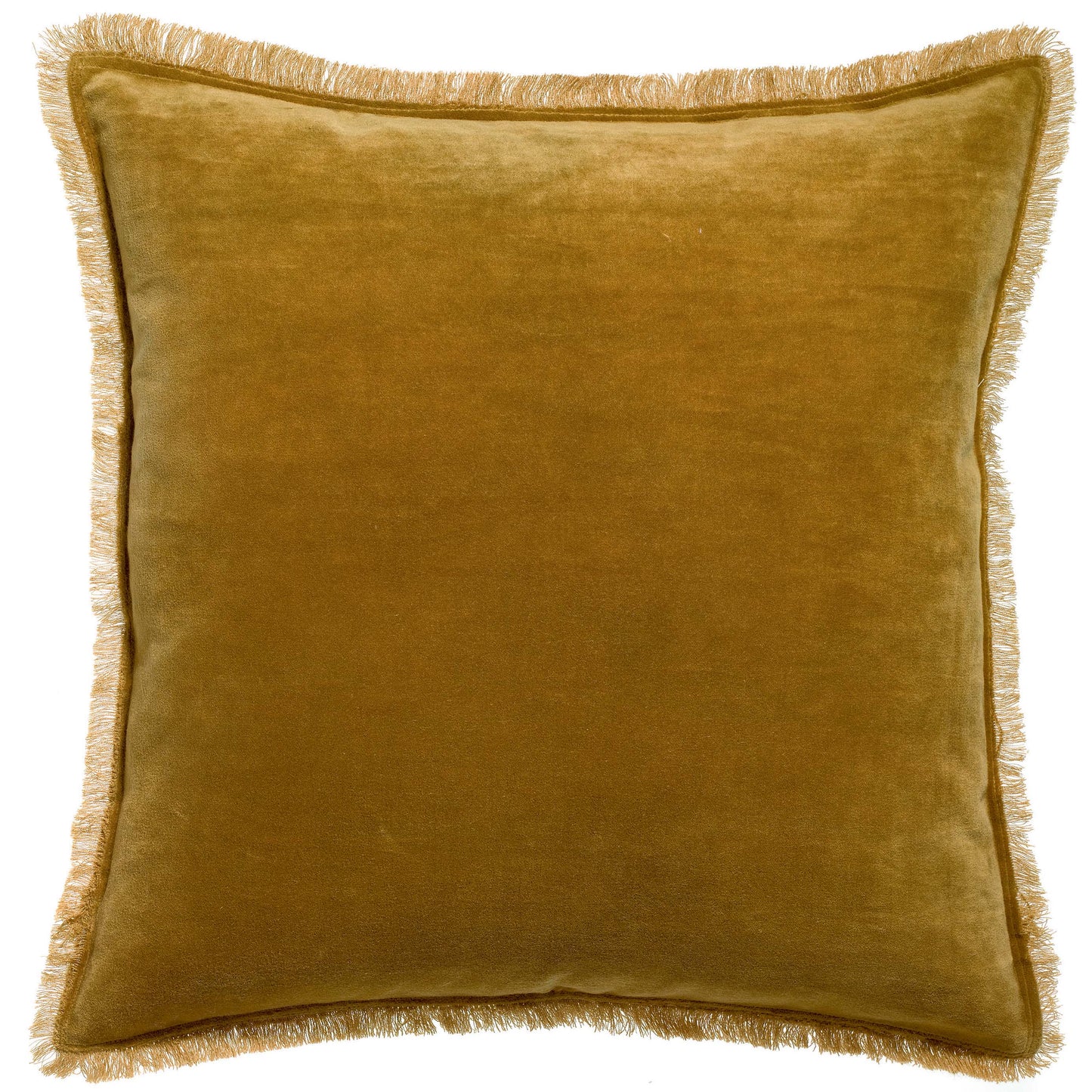 Einfarbiges Kissen Fara Bronze 45 X 45