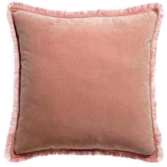 Einfarbiges Kissen Fara Pink 45 X 45