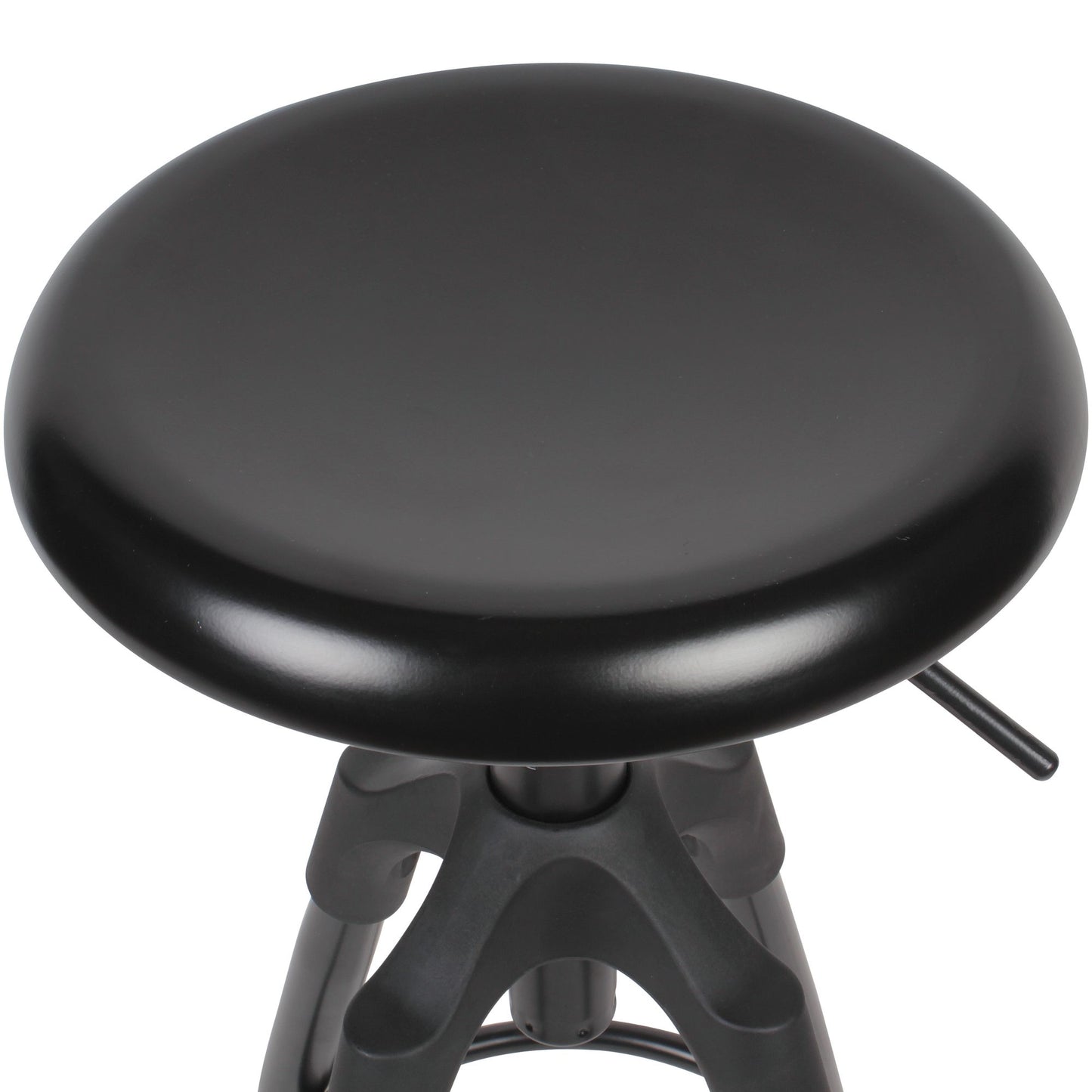 Barhocker Schwarz Metall 72 80 cm Design Barstuhl 100 kg Ma mal imalbelastbarkeit Tresenhocker Industrial Tresenstuhl ohne Lehne