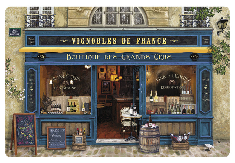 Tischset Boutique Vignobles de France 30 x 45