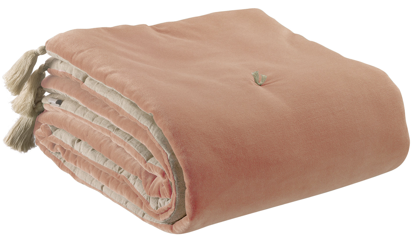 Pompon Bettdecke Elise Épice 80 X 180