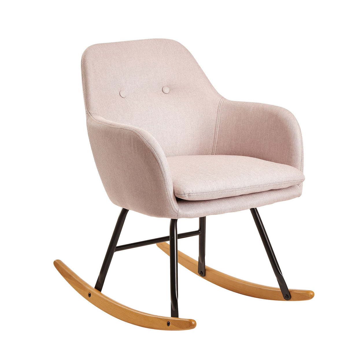 Schaukelstuhl Rosa 71 mal 76 mal 70cm Design Rela mal sessel Malmo Sto – Wohnmomentum