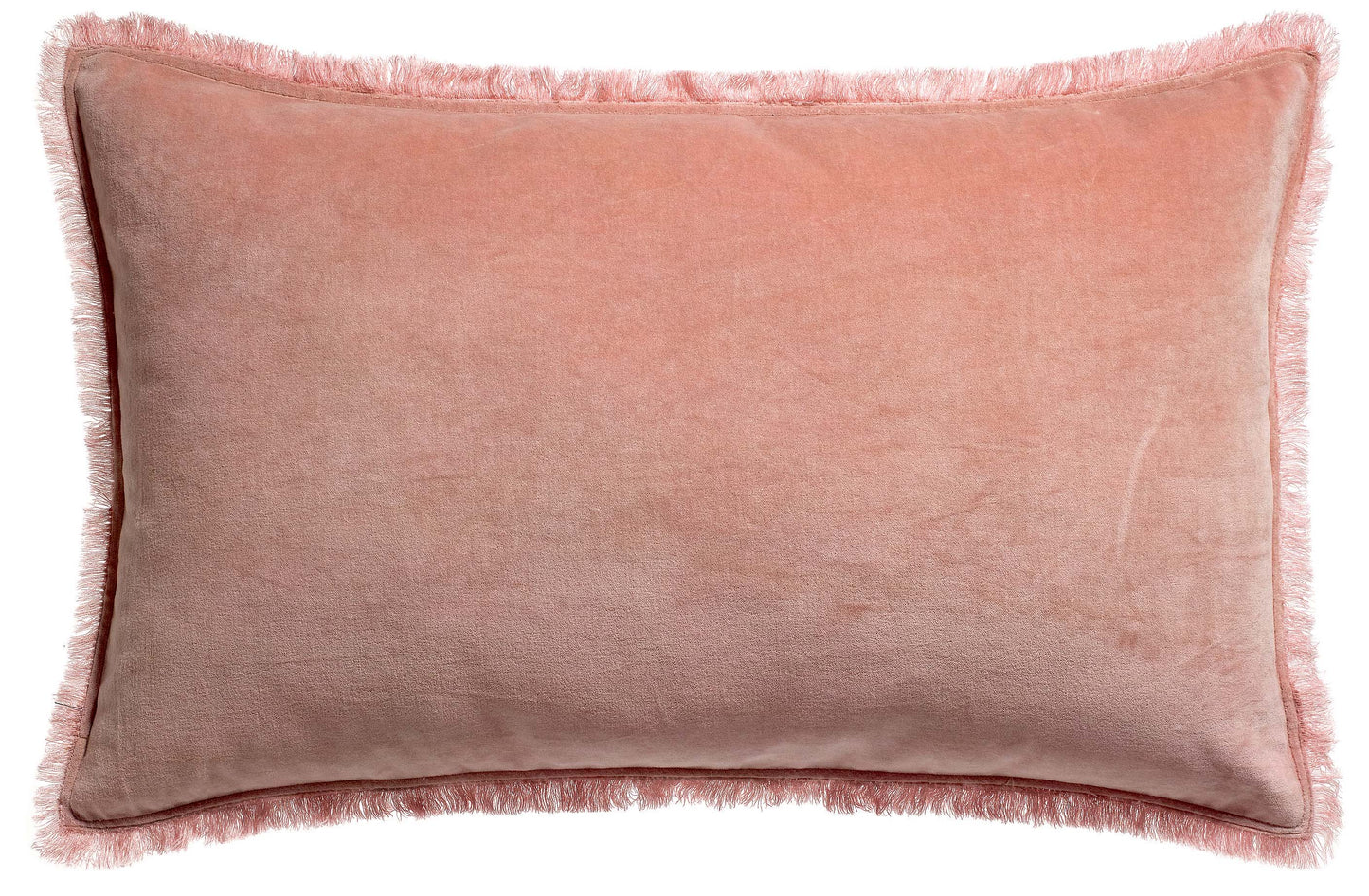 Einfarbiges Kissen Fara Pink 40 X 65